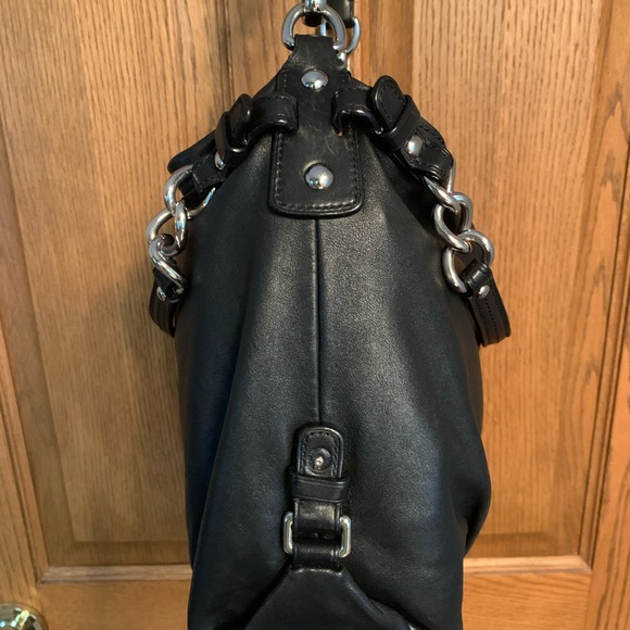 Coach Black soft Leather Shoulder Bag - Picture 2 of 11